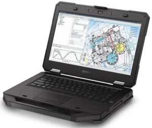Dell Latitude 5404 Rugged Toughbook Intel Core i5 4th Gen 16GB 500GB SSD WIN 10 - Picture 1 of 9