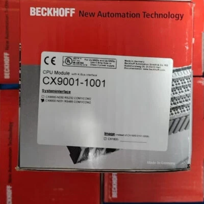 1Pcs Beckhoff CX9001-1001 PLC Module CX9001 1001 Brand New In Box - Image 1 of 2