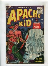 APACHE KID #15 (0.5) SIX GUNS AND TOMAHAWKS!! 1955
