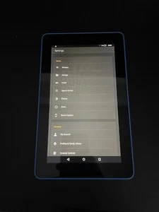 Amazon Kindle Fire 7 (5th Gen.) 1.3GHz Tablet SV98LN 8GB Wi-Fi- Black - Picture 1 of 2