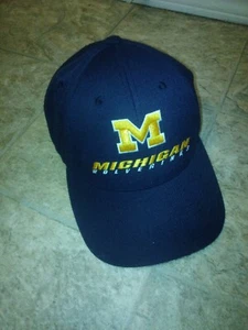 Michigan Wolverines Vintage Twins Enterprise Spell Out Snapback Hat - NWOT - Picture 1 of 3