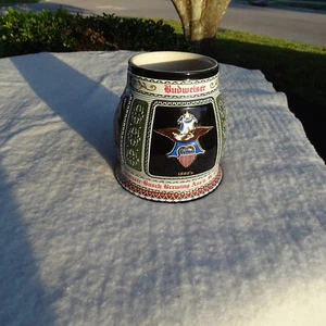 Anheuser-Busch Budweiser Historical A & Eagle Series The 1872 Edition Tasse 1992  - Bild 1 von 8