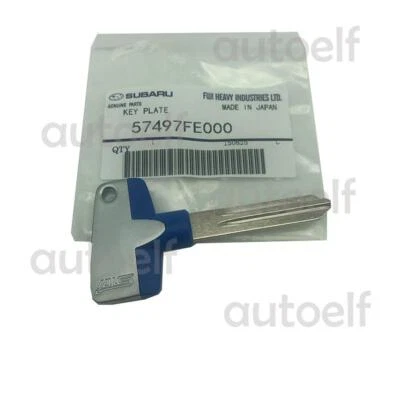 OEM Para Subaru STI Logo Titanio Llave en Blanco Forester Impreza Legacy WRX BAJA Foto 1 de 2