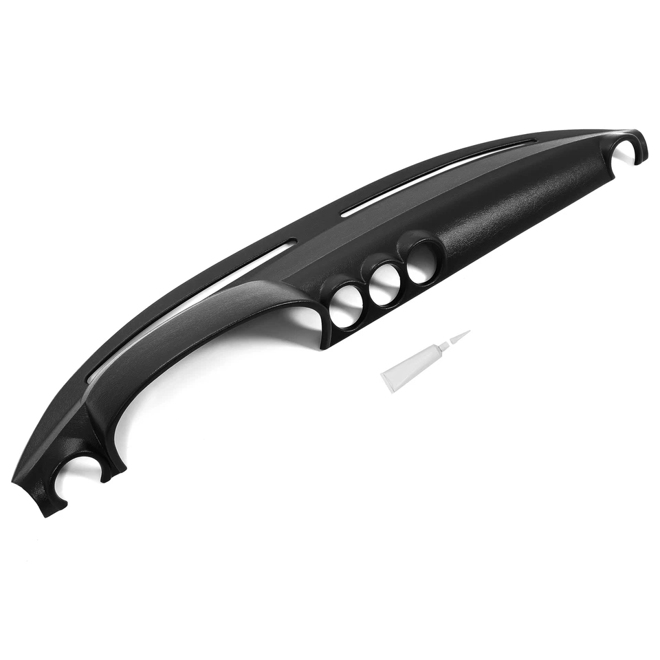 Cubierta de tablero negra superpuesta para Mercedes-Benz 280SL 500SL 380SL 1972-1989 Foto 1 de 4