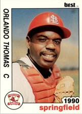 1990 Springfield Cardinals Best #15 Orlando Thomas - NM-MT