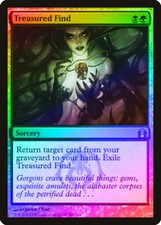 Treasured Find FOIL Return to Ravnica NM Black Green Uncommon CARD ABUGames