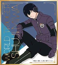 World trigger Shuji Miwa Shikishi Card  toy Collection light B5
