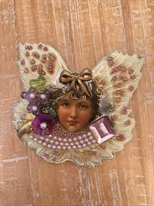 Viktorianischer Stil Kostüm Schmuck Pin - Bild 1 von 3