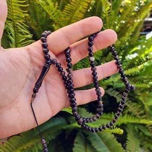 99 Büffelhorn Gebetsperlen Büffel Boynuzu Tasbih Tesbih Tasbeeh Dhikr Zikr 638 - Bild 1 von 11