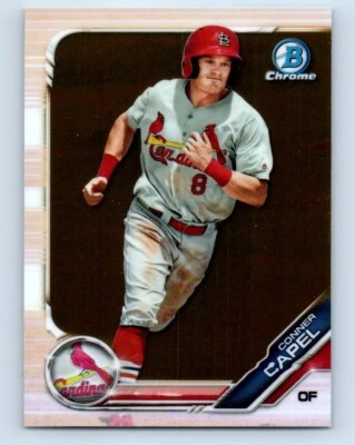 2019 Bowman Chrome Draft Conner Capel St. Louis Cardinals #BDC-110 - Image 1 of 2
