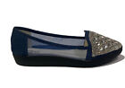 Chaussures plates Sky By Lady Couture pour femme bleu bijoux taille 38 UE/7 US