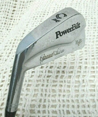 H&B Powerbilt GRAND SLAM Single 3 Iron 37.5" LEFT-HANDED ~ Reg Flex Steel Shaft  - Image 1 of 4