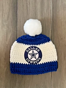 Dallas Inspired Baby Hat | Dallas Baby Hat | Cowboys Baby Hat | Cowboys Hat  - Picture 1 of 1