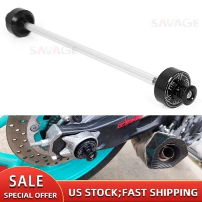 Rear Wheel Axle Frame Sliders Swingarm Spools For YAMAHA MT07 YZF R7 XSR700 FZ07 - Image 1 of 4