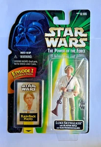 1998 Star Wars Luke Skywalker POTF Episode I TPM FlashBack Actionfigur - Bild 1 von 3