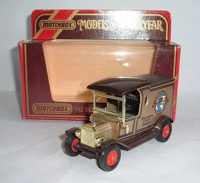 Matchbox Yesteryear No. Y-12, 1912 Modello 'T' Ford, 'Motore 100' - Superbo - Immagine 1 di 4