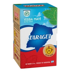 TARAGUI COCIDO YERBA MATE TEABAGS x20 BAGS RAINFOREST ALLIANCE CERTIFIED - Picture 1 of 2