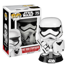 New Star Wars First Order Stormtrooper Pop Vinyl Bobble-Head Figure Official 