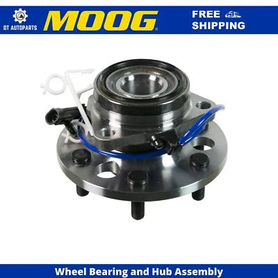 For 1995-1999 Chevrolet K1500 Suburban Wheel Bearing and Hub Assembly Front MOOG - Image 1 of 4