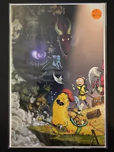 Rick and Morty Dungeons & Dragons D&D IDW Connecting NYCC Variant Comic Book - Picture 1 of 5