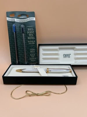 Bolígrafo Cross de plata de ley 925 Foto 1 de 4