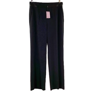 Coast Black Wide Leg 'Bernelle' Trousers UK 16 NWT - Picture 1 of 7