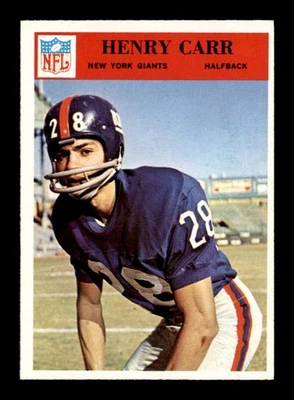 1966 Philadelphia #120 Henry Carr RC EXMT X3546041 - Image 1 of 3