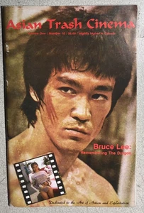 ASIAN TRASH CINEMA magazine #10 (1995) Bruce Lee cover and article - Imagen 1 de 3