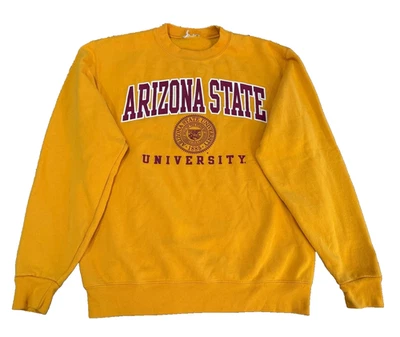 Sudadera De Colección Champion Arizona State University Mediana Sun Devils Cuello Redondo Foto 1 de 4