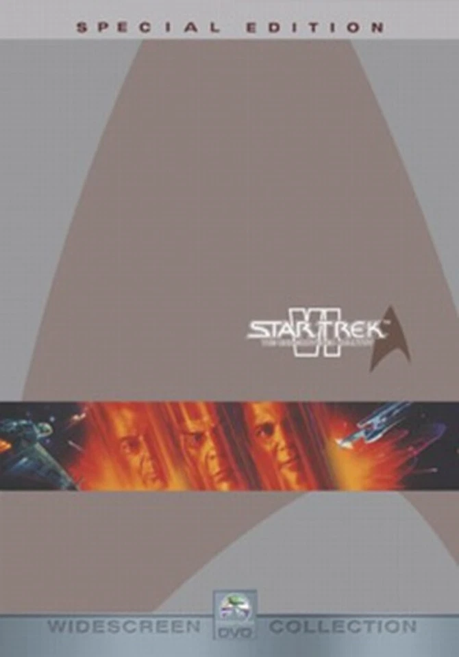 Star Trek 6 DVD VI 1991 Undiscovered Country Sci-fi Film Movie