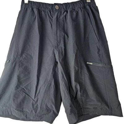 Columbia Mujer Negro Titanio Carga Exterior Senderismo Bolsillos Pantalones Cortos Pequeños Informales Foto 1 de 4