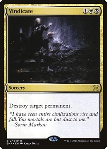 Vindicate x1 LP - Eternal Masters - NM, English Magic - Picture 1 of 1