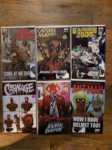 Deadpool Marvel Var Lot — Old Man Logan, Carnage, Captain Marvel, Silver surfer - Picture 1 of 3