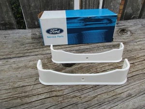 NOS 1964 1/2/1965/1966 FORD MUSTANG REAR FLOOR CONSOLE COURTESY LIGHT LENSES - Picture 1 of 2