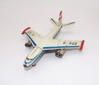 Altes Blechspielzeug Flugzeug Orient Airlines Schwungrad DZP Vintage
