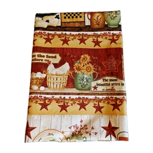 Country Store Theme Fabric Cut by Henry Glass 27"x44" CL - Picture 1 of 7