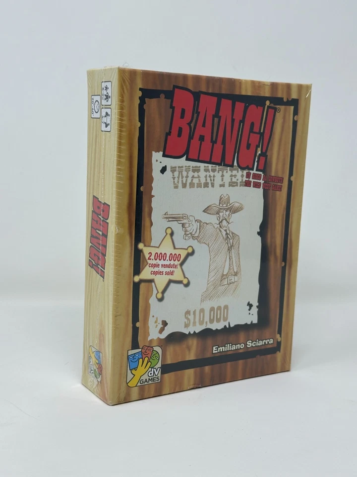 全新 Bang! Wild West Strategy 纸牌游戏第 4 版 - dV 游戏 Emiliano Sciarra — 第 1/2 张图片