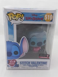 Funko Pop Disney Lilo & Stitch Stitch Valentine #510 EM in Schutzhülle Protector - Bild 1 von 6