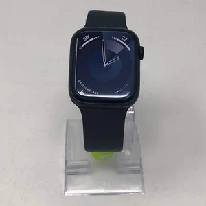 GPS Only Apple Watch Series 8 45MM Midnight Aluminum Black Sport Band MNUL3LL/A - Zdjęcie 1 z 1