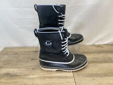 SOREL Boots mens Size 11 Premium 1964 Black Waterproof Winter Liner NL1330-014