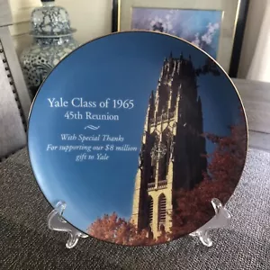 YALE UNIVERSITY Class of 1965 45th Reunion Decorative Plate 7.75" - Bild 1 von 10