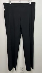 Escada Sport Pants Women’s Size 46 (12 US) Josephine Wool Blend Black Trousers - Picture 1 of 11