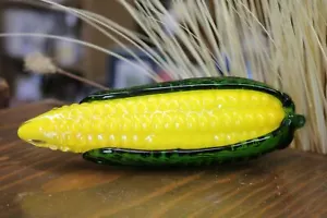 Vintage Handblown Glass Corn On Cob - Picture 1 of 5