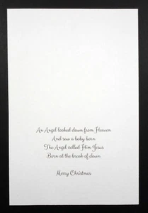 Card Inserts-"Religious"Christmas Greetings-Cricut Joy (Landscape)-Pk 20 - Picture 1 of 4