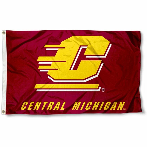 CMU Chippewas CMU Flag 3x5 Banner Cover