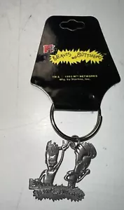 LLAVERO BEAVIS AND BUTTHEAD 1993 DE COLECCIÓN MTV NETWORKS MFG POR STARLINE **** - Imagen 1 de 2