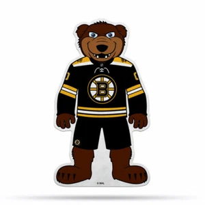 Cueva de fanático banderín mascota troquelada 18" de la NHL Boston Bruins - Imagen 1 de 1