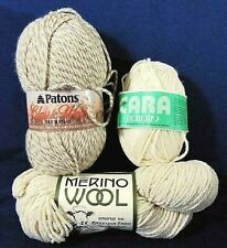 3 Sks Liberty,Patons Merino Wool,Plain,Ombre 4 Knit,Crochet Scarf Hats,Mittens
