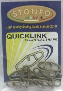 STONFO ART.638 Quicklink Size 4 - Pezzi 10 - moschettoni acciaio inox L612 - Imagen 1 de 4