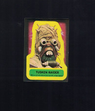 1977 Topps Star Wars Insert Sticker Card Tusken Raider #10 C CR